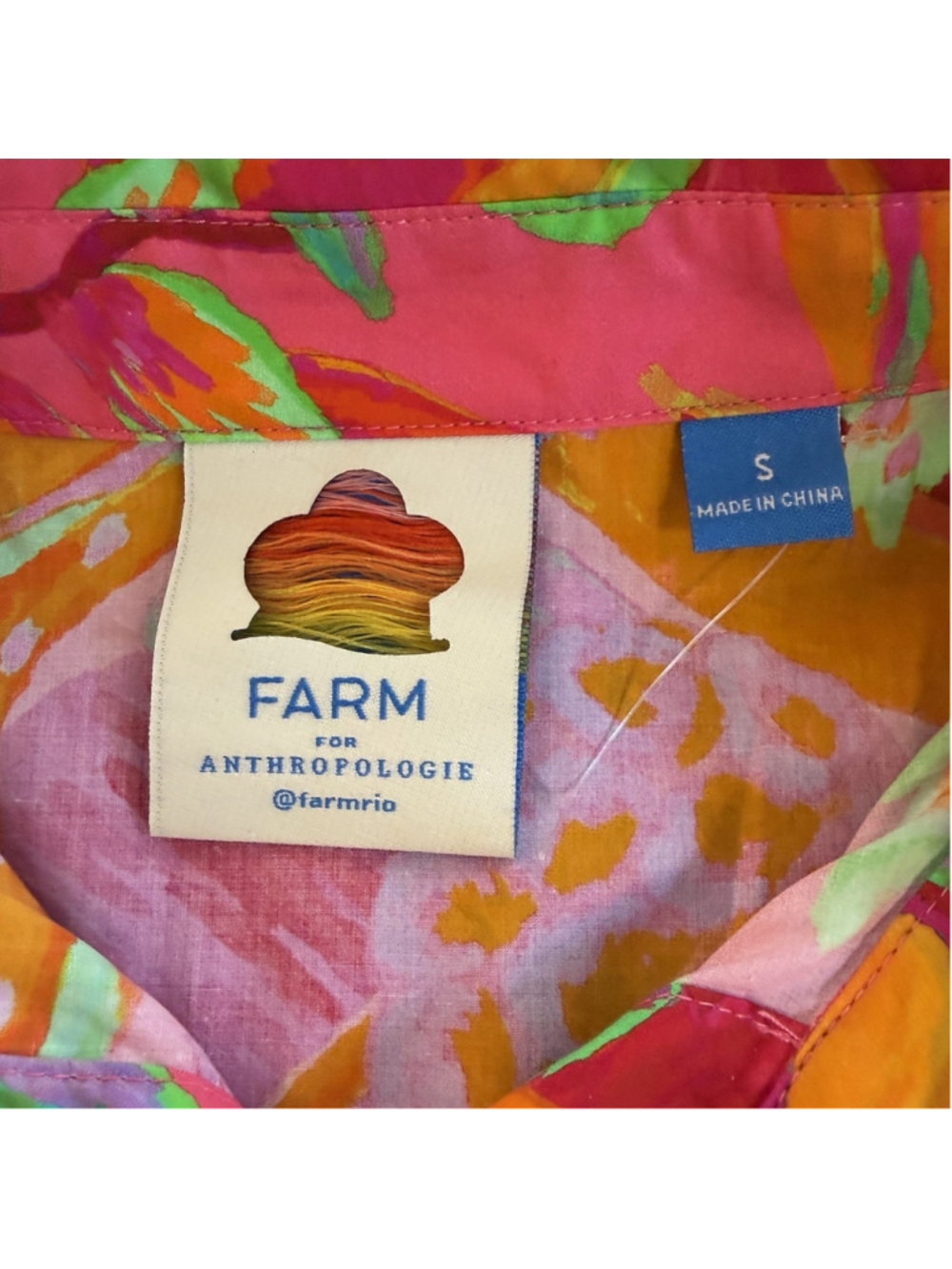 FARM Rio Red Multi-Color Floral Print Romper - Picture 12 of 15